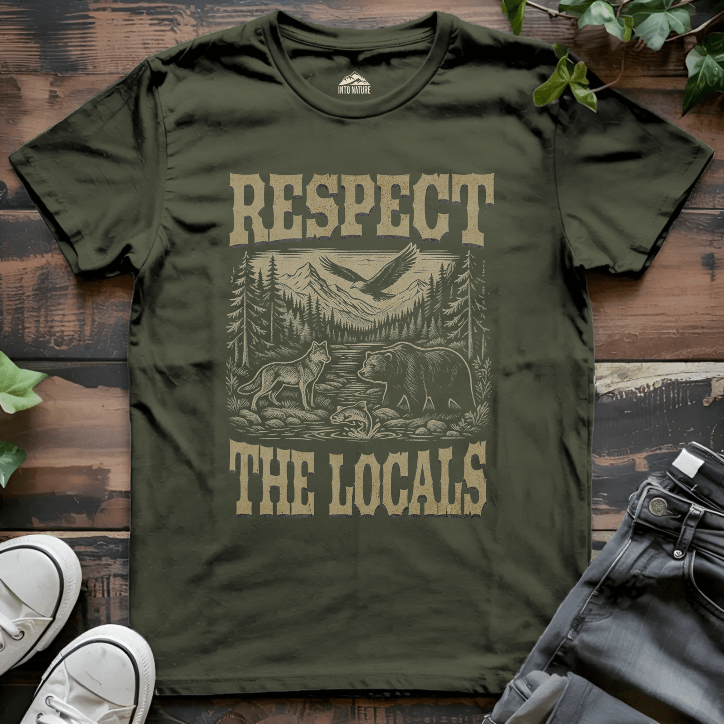 Respect the Locals Tee - Into Nature Co.