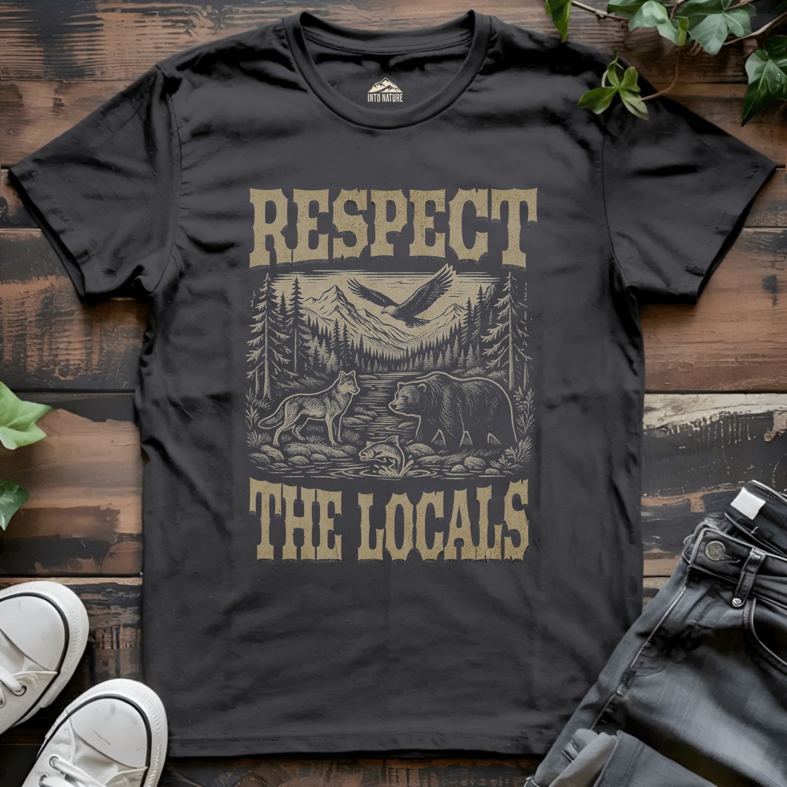 Respect the Locals Tee - Into Nature Co.