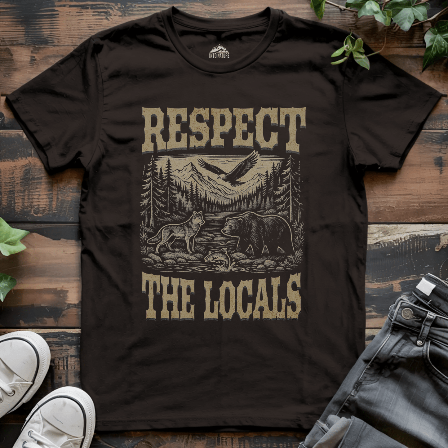Respect the Locals Tee - Into Nature Co.
