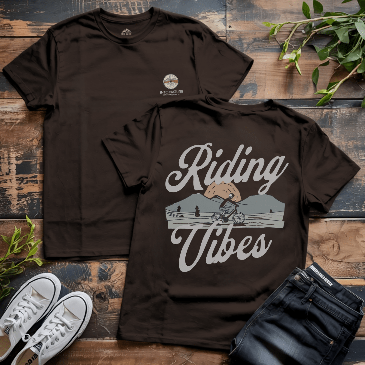 Riding Vibes Cycling Tee - Into Nature Co.