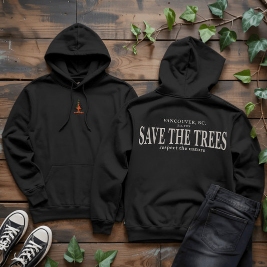 Save the Trees Hoodie - Into Nature Co.