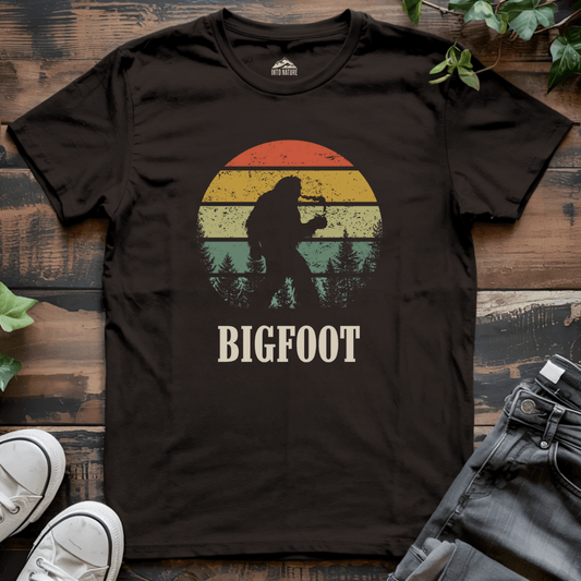 Smoking Bigfoot Tee - Into Nature Co.
