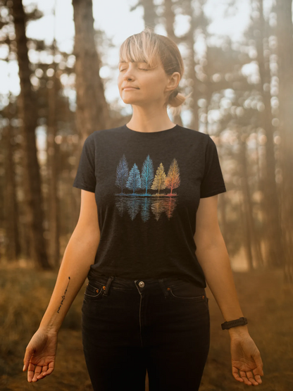 Rainbow Pines Autumn Tee