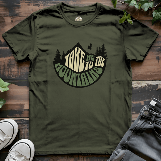 Take Me to the Mountains Adventure Tee - Into Nature Co.