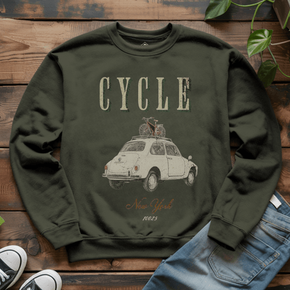 Vintage Cycle Sweatshirt - Into Nature Co.