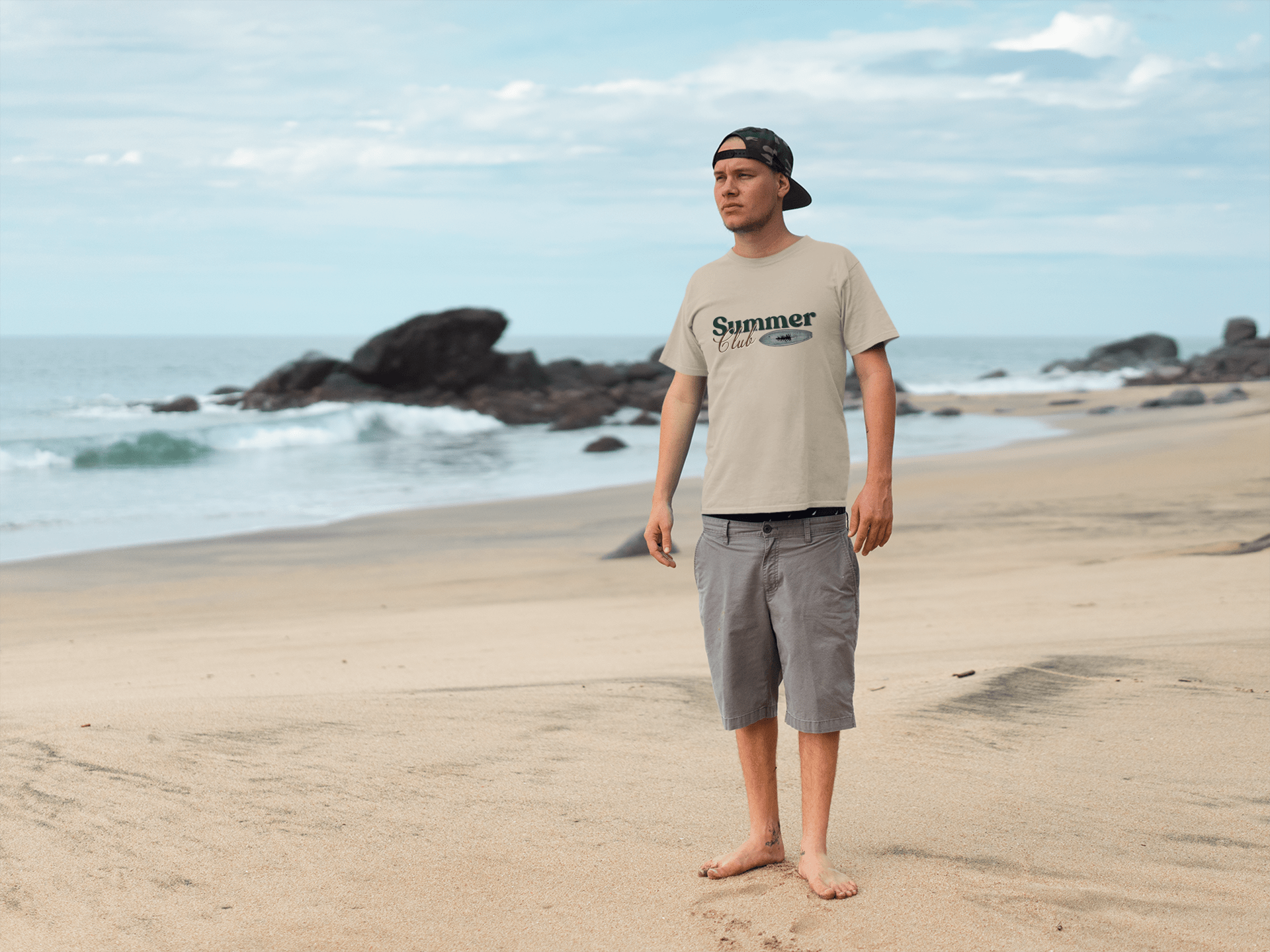 Vintage Summer Club Tee - Into Nature Co.