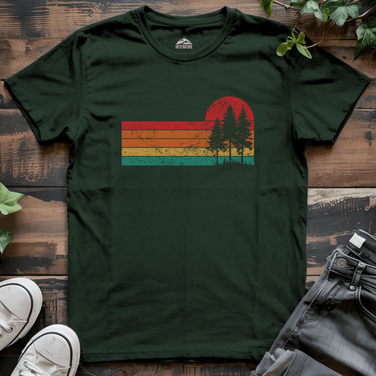 Vintage Sunset Trees Tee - Into Nature Co.